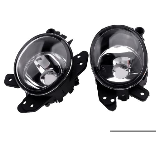 DWCX 1 Pair Front Left & Right Driving Fog Light Lamp Housing Fit For Smart Fortwo 451 2007 2008 2009 2010 2011 2012 2013 2014