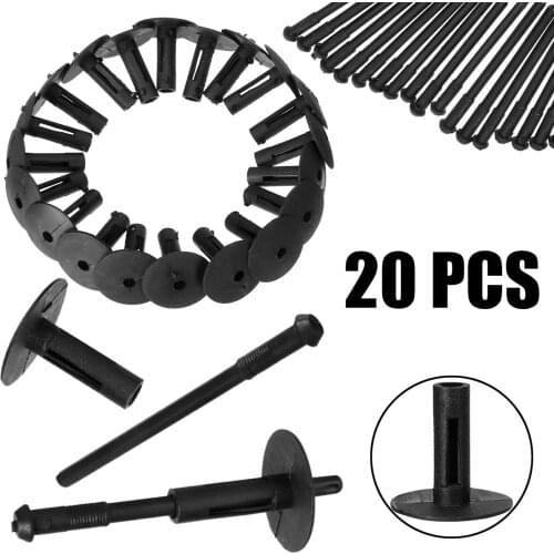 For BMW X1 E84 X3 F25 X5 E70 X6 E71 E72 7 Series 20pcs Bumper Fender Plastic Rivet Retainer Fastener 51717002953 51777171004