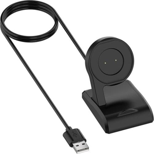 USB Charger Cradle Charging Dock Adapter Wire Suitable for Amazfit T-Rex/GTR42mm/GTR 47mm/GTS/Huami A1918 Smart Bracelet