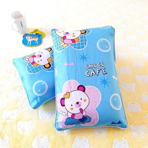 30*50cm A Pair Children Cartoon Pillow Case Infant Kid Pure Cotton Bedroom Animal Pillow Cover Baby Girl Boy 1 2 3 4 Years Old