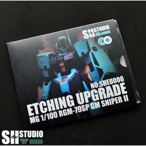 SH STUDIO MG 1/100 RGM-79SP GM Sniper II Sniper Type Jim 2 Gundam Metal Etched Sheet Action Figure Model Detail Modification