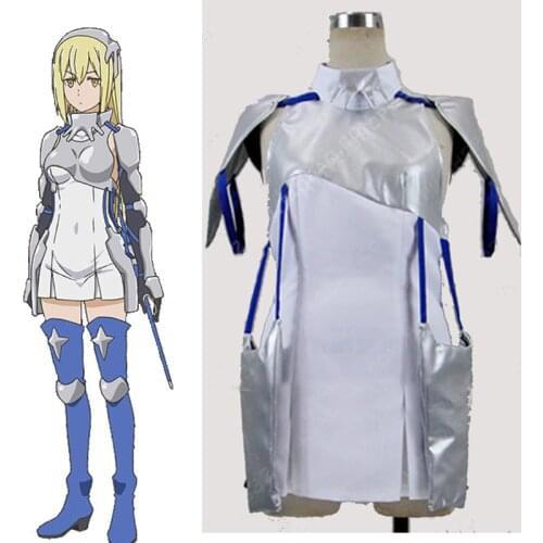 Dungeon ni Deai wo Motomeru no wa Machigatteiru Darou ka Ais Wallenstein Cosplay Costume Any Size Free Shipping