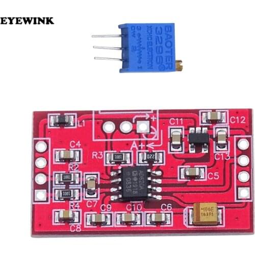 Microvolt voltage amplifier signal amplifier AD620 instrument amplifier module