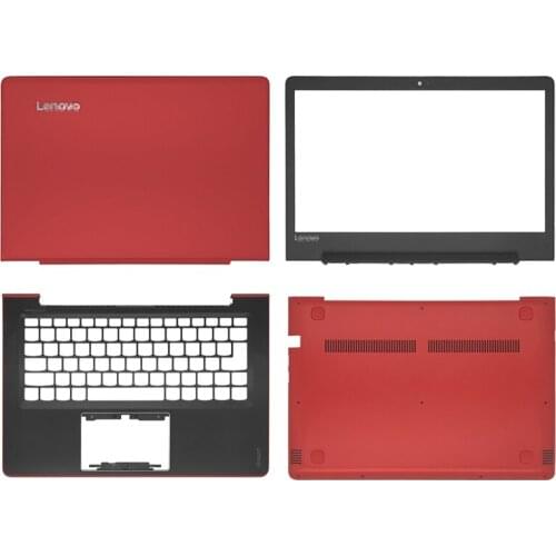 NEW Laptop LCD Back Cover/Front Bezel/Palmrest/Bottom Case For lenovo ideapad 510S-13 510S-13IKB 510S-13ISK Top Case Red