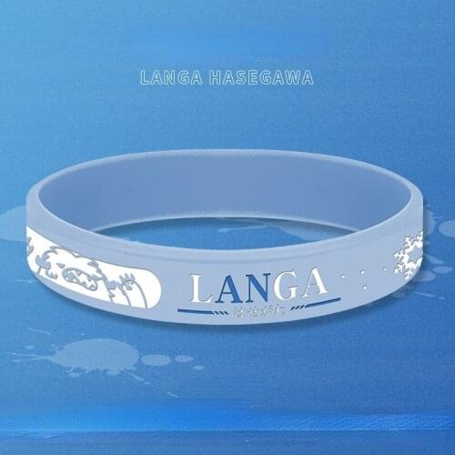 Wholesale 5 Pcs Japanese Anime SK8 The Infinity Cosplay Bracelet MIYA Cherry Blossom Animes Peripheral Silicone Sport Bracelets