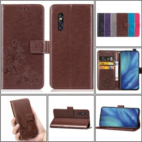 Luxury Solid Color Leather Phone Case For Vivo X27 V15 V11 V11i V9 V7 V5 Pro Plus U3 Z3X S1 Z1 Z1i IQOO Neo With Card Slot Cases