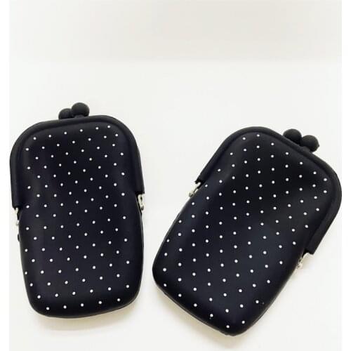 Key Ring Storage Bag Wallets Silicone Coin Purse Zipper Girls Pouch Keychain Cell Phone Key Case Ins Popular Lovely Cute 2021