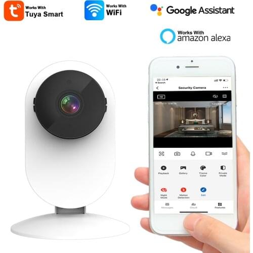 Tuya Outdoor Battery Camera Wifi Home Security Protection Baby Monitor Waterproof PIR 1080P HD wireless IP Surveillance Camera