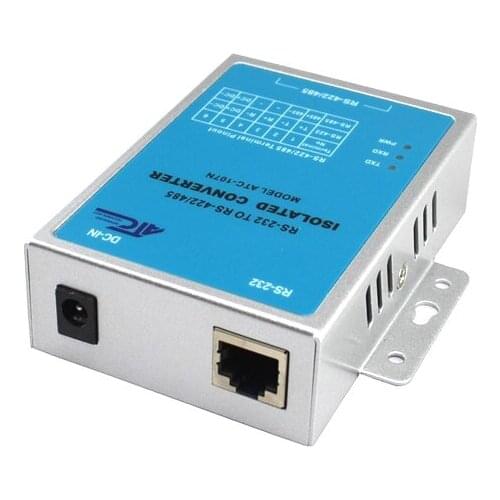 Smart Home ATC-107N Industrial Class Wall-mounted Photoelectric Isolation Converter RS-232 TO RS-422/485