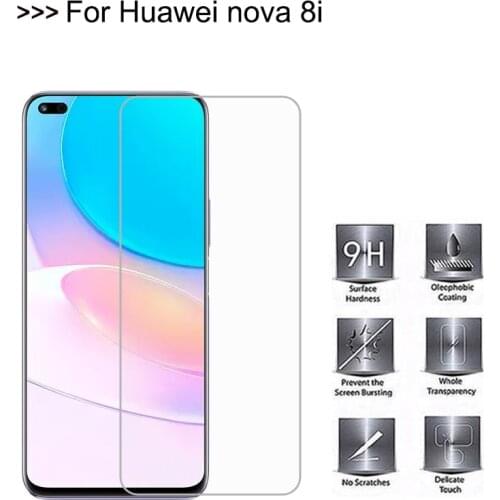 2.5D Tempered Glass For Huawei Nova 8I High Quality Protective Film Explosion-proof Screen Protector for Huawei Nova 8I