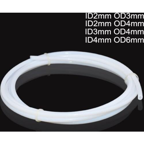 3D Printer Parts PTFE Tube Teflonto PiPe Connectors to J-head hotend RepRap Rostock Bowden long Extruder for 1.75/3.0mm Filament