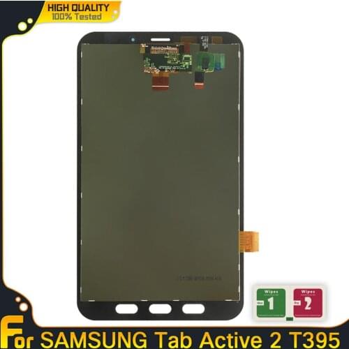 For Samsung Galaxy Tab Active 2 T395 SM-T395 LCD Display Touch Screen Digitizer Sensors Assembly Panel Replacement Parts