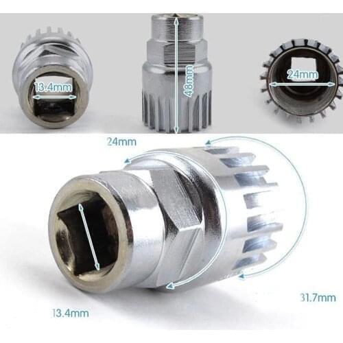 2021 Mountain Bike Bicycle Bottom Bracket Remover Removal Repair Tool For Adjustable Spanner Axis Removal Bottom Bracket Tool