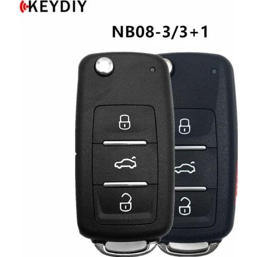 5pcs,KEYDIY Original KD900/KD-X2 Key Programmer NB08-3/4 Universal Multi-functional KD MINI Remote Control With PCF Chip