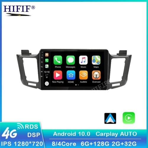 Android 10 For Toyota RAV4 4 XA40 5 XA50 2012 - 2018 Car Radio Multimedia Video Player Navigation GPS No 2din 2 din dvd