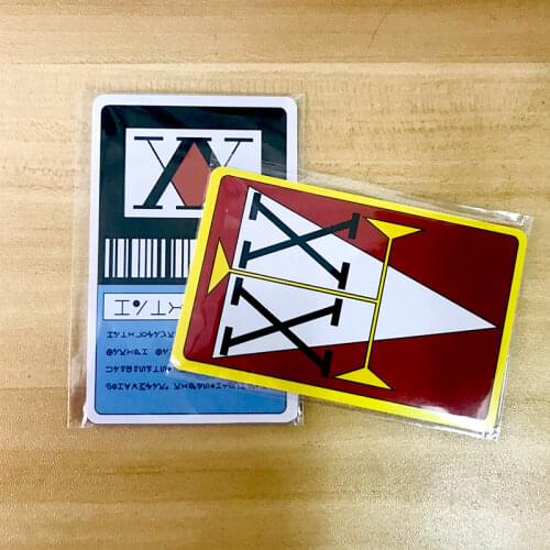 Anime Hunter X Hunter License Card GING FREECSS Hisoka PVC Card