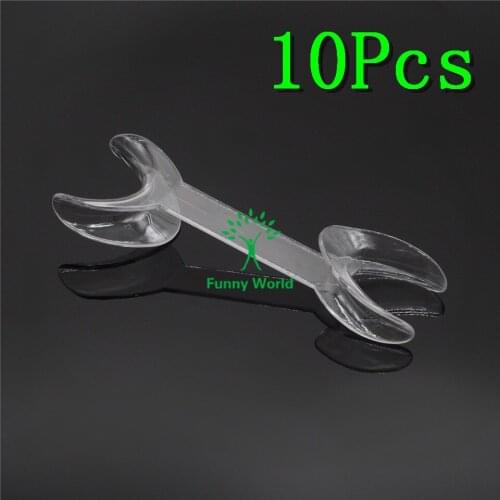 10Pcs Large T-shape Mouth Opener For Dental Lab Teeth Whitening