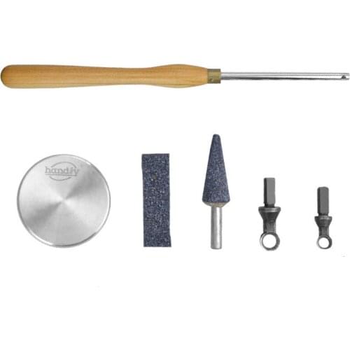 Woodworking Knife Trimming And Surface Polishing Wood Turning Tools Set With Two Replaceable Cutter Heads