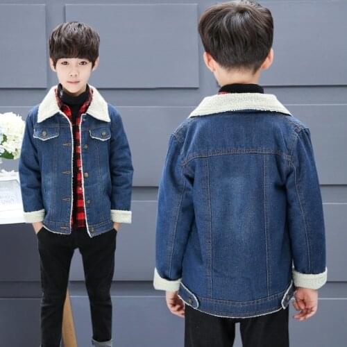 Джинсовые куртки для мальчиков Famli China At AliExpress
