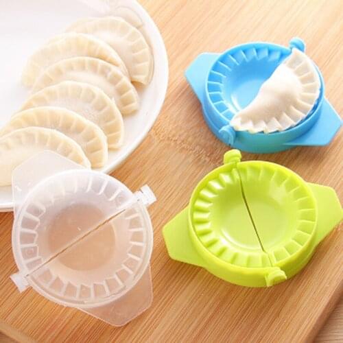 DIY Dumplings Maker Tool Wheat Straw Jiaozi Pierogi Mold Dumpling Mold Clips Baking Molds Pastry Kitchen Accessories Cake Tools