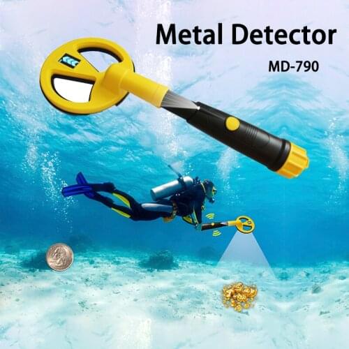 Tianxun New Metal Detector Pi-Iking MD-790 Handheld IP68 Waterproof Underwater Gold Silver Copper and Iron Treasure Detector