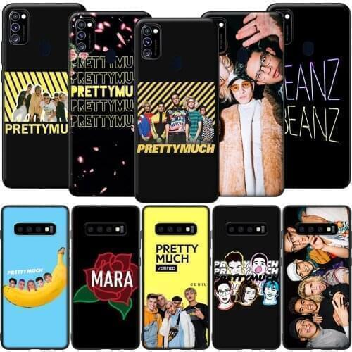 GX186 PrettyMuch Silicone Soft Case for Samsung S6 S7 Edge S8 S9 S10 S10E S20 Fe S21 S21s S30 Ultra Plus Lite