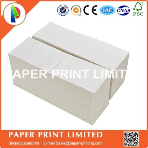 4" x 6" Direct Thermal label sticker 4x6 102 x 152MM Fan fold, fanfold Amazon ebay Thermal shipping label