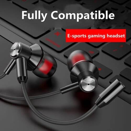 NEW Earphone Universal 3.5mm In-Ear Stereo Earbuds Built-in Microphone High Quality Wired Earphones Headset Headphones