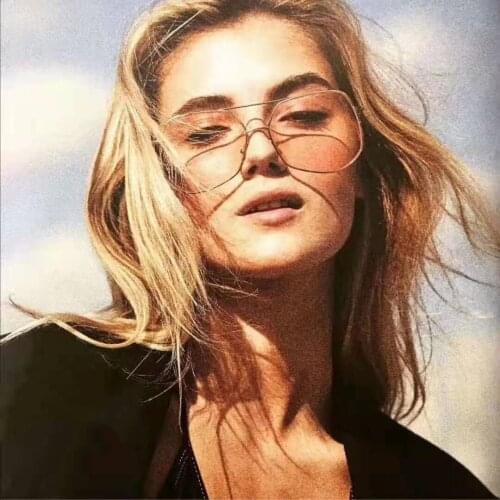 2019 New Oversized Vintage Sunglasses Women Luxury Brand Designer Retro Women Sunglass Fashion Big Frame Sun Glasses UV400