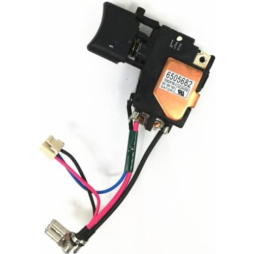 Switch for MAKITA TP140D BTP140Z BTP140SFE BTP140RFE BTP130 BTP130Z BTP130SFE BTP130RFE BTP130 650568-2 6505682