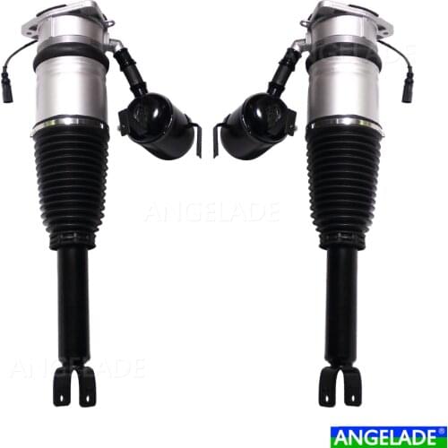 Pair 2 Rear Aud A8 D3 4E 2002-2011 Air Suspension Shocks Pneumatic Suspension Air Spring Strut 4E0616001E 4E0616002E