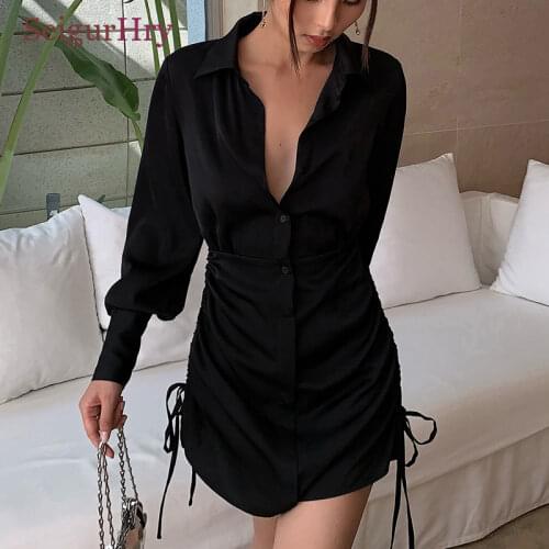 SeigurHry Women's Ruffle Shirts