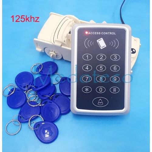 Proximity Card Access Control System Rfid Access Control Optional 125khz rfid card or 13.56mhz IC M1 Card Access controller