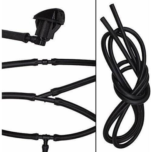 2m WASHER HOSE CONNECTOR 9PCS Accessory Car Hose Parts Replacement Replaces