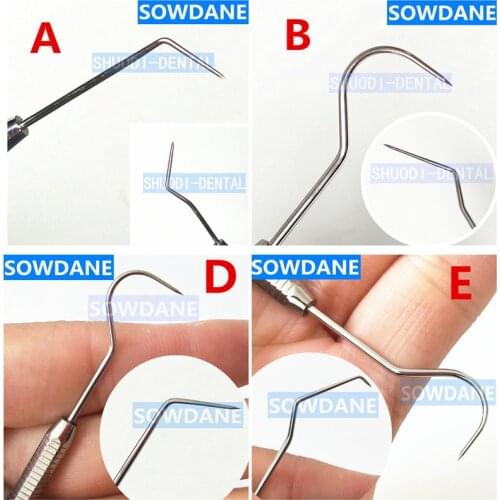 Dental Oral Care Teeth Whitening DG16 Probe Tooth Cleaning Periodontal probe with Scaler Explorer Instrument Tool