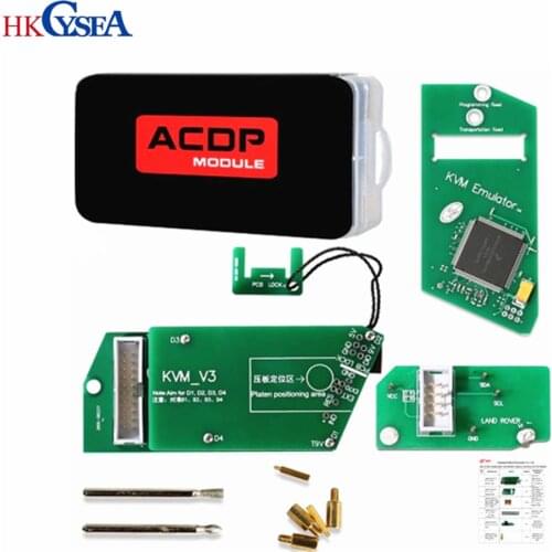 Yanhua Mini ACDP Module9 Land-Rover Key Programming Support KVM from 2015-2018 Add Key & All Key Lost
