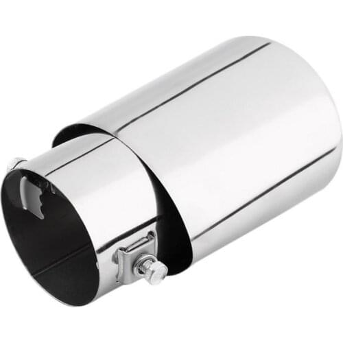 Universal Exhaust Tip System Vehicle Stainless Steel Car Rear Round Exhaust Pipe Tail Muffler Tip