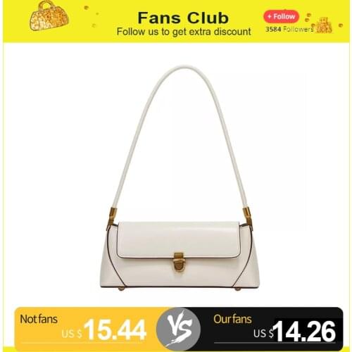 Womens shoulder Bags Small Handbag With Lock Top Handles Baguette Bag Lady Sac Leather Handbag Designer High Quality