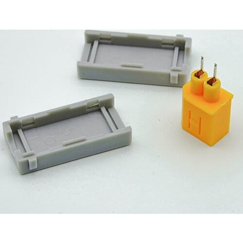 10 pcs a lot Replacement Power Jack Socket Connector 180 degree 2P Male Interface Port for WII Repair parts