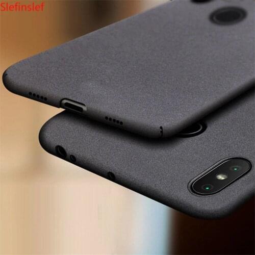 For Xiaomi Mi 9 A2 Lite 8 SE A3 9T Sandstone Matte Case Slim Hard Back Cover For Redmi Note 7 8 Pro 5 4 4X 6A S2 7A Capa
