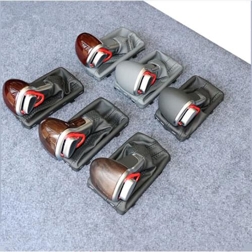 For Audi A5 A4L Q5 B8 B8PA gear shift knob New Gear Shift Knobs Gaitor Boot Cover Black Leather gear shift knob universal 713139