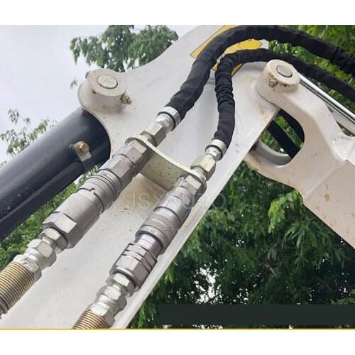 Excavator breaker hydraulic hose connector connector high pressure tubing hydraulic joint Excavator accessories