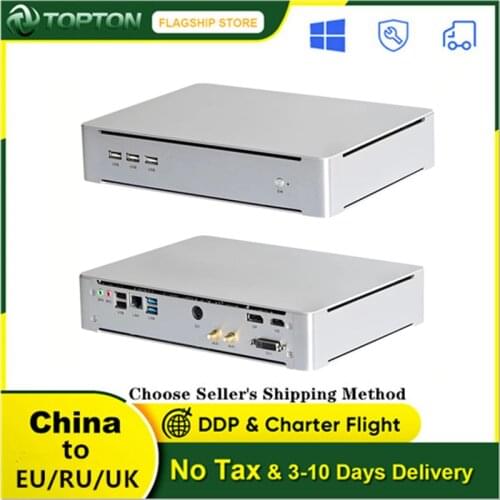 9th Gen Intel Gaming Mini Computer Core i7 i5 Xeon D-1581 MSI NVIDIA GTX1650 Desktop PC Windows 10 DVI HD DP 4K Display WiFi