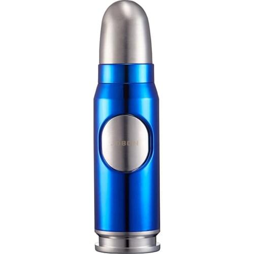 Jobon Metal bullet shape Creative Novelty Gadgets inflatable gas butane cigarette lighter smoking accessories