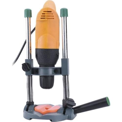 Adjustable Angle Drilling Rig Precision Guide Stand Positioning Bracket Holder For Electric Drill Removable Handle DIY Tool