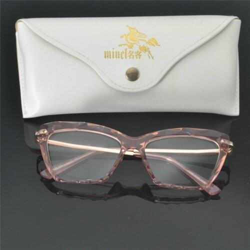 Women black cat frame light photochromic reading glasses outdoor far and near diopter progressive multi-focus reading mirror FML