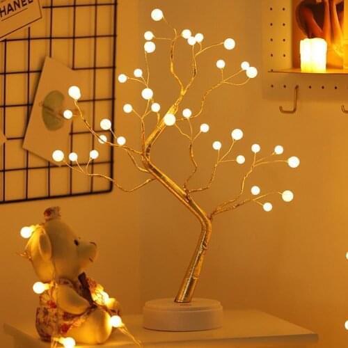 Pearl Sky Star Bulb USB Night Light LED Lamp Copper Wire Light Christmas Tree Light Remote control Switch Bulbs Festival Decor
