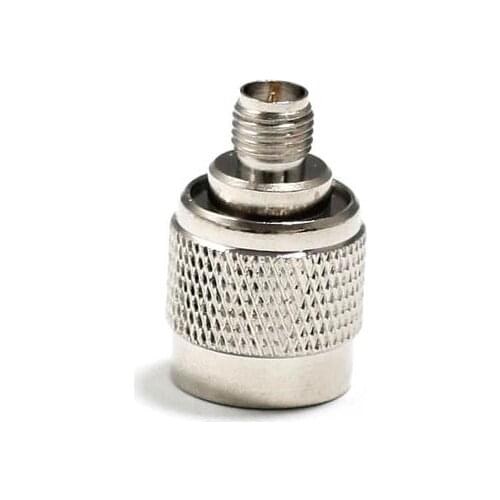 1PC WIFI antenna adapter RP-TNC Male Plug to RP-SMA Female Jack RF Coax convertor connector Straight Nickelplated wholesale