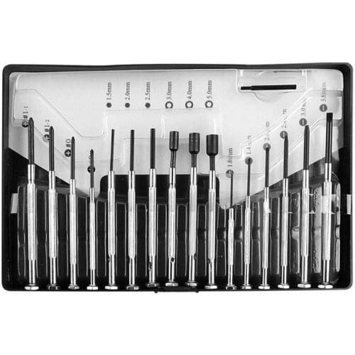 16pcs Professionals Watch Repair Tools set For Watch Glasses Cell Phones Precision Mechanic Screwdrivers Watchmaker Tool