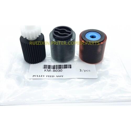 3pcs/1set For Kyocera KM6030 KM8030 KM820 KM620 820i 620i Paper Pickup Roller Copier spare parts